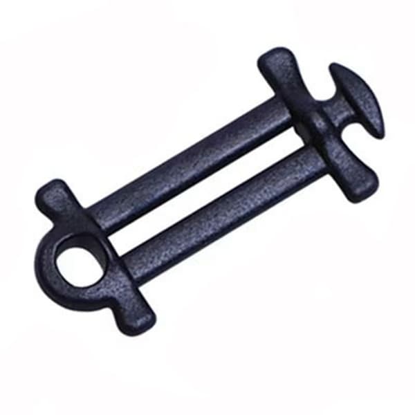 5 stk Square Hook Webbing Spenner Campingutstyr