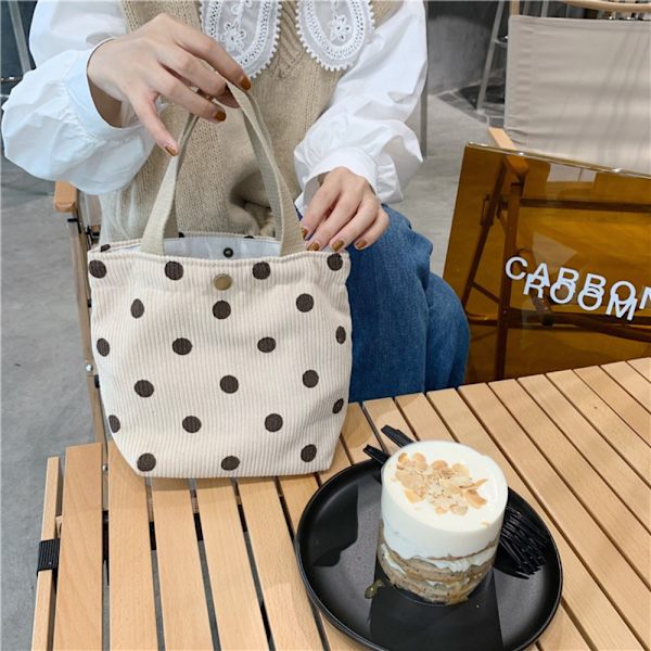 Liten Tote Bag Matpose GRÅ Gray