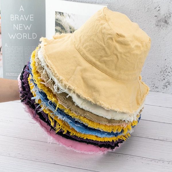 Bucket Hat Fisherman Hat GUL yellow