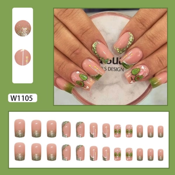 Falska naglar Fake Nials W1100 W1100 W1100