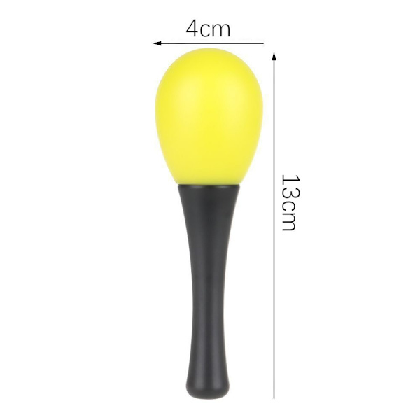 Sand Hammer Maraca Toy RÖD Red