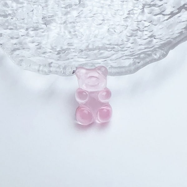 50 stk Bear Craft Smykker Tilbehør ROSA pink