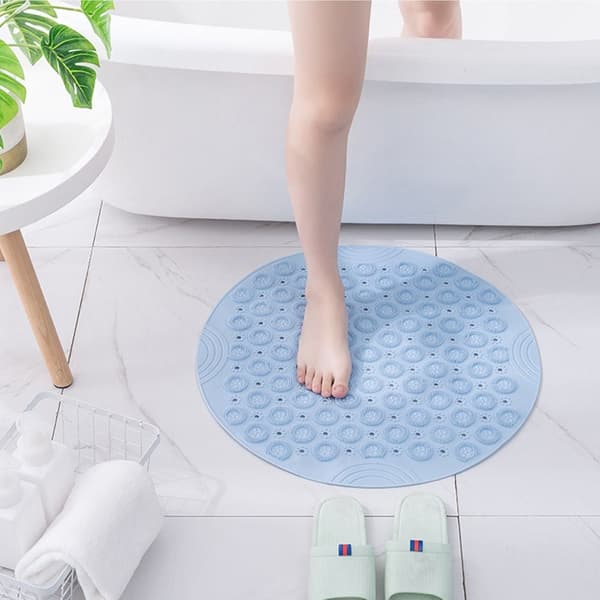 Sugegrepsmatte Badematter BLÅ Blue