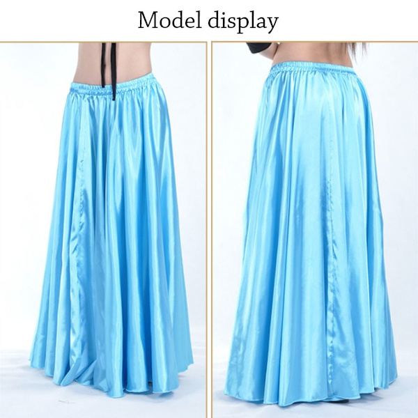 Dansande kjol Spansk kjol LAKE BLUE Lake blue