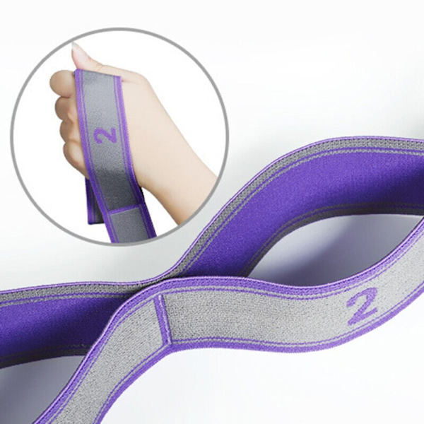 Elastinen nauha joogaköysi SININEN Blue