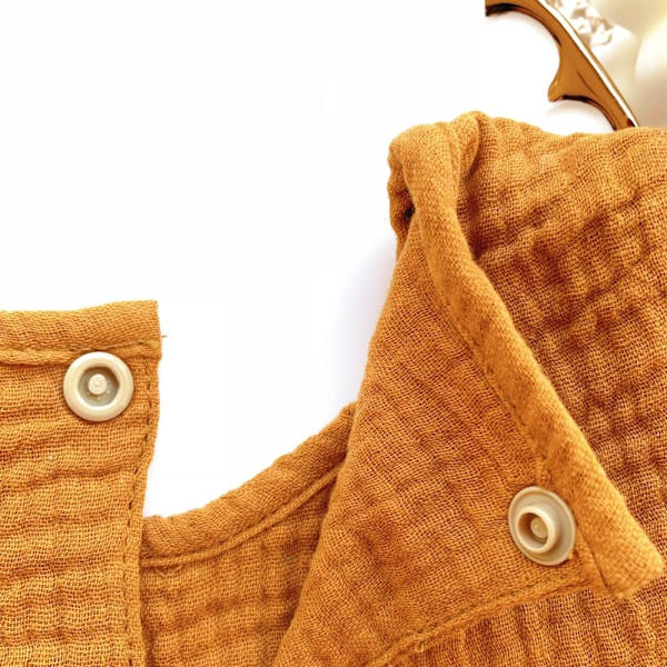 Nyfødte hagesmække Spædbørnsklude MOKABRUN MOKABRUN Mocha brown