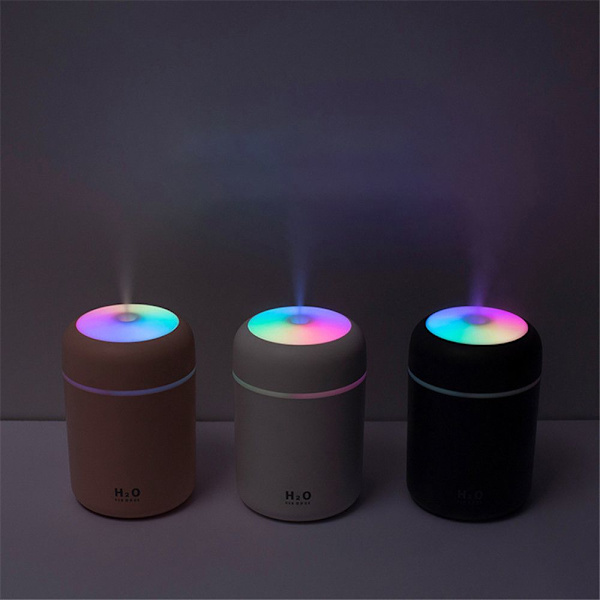 Essentiell Diffusor Luft Aromaterapi LED Aroma pink