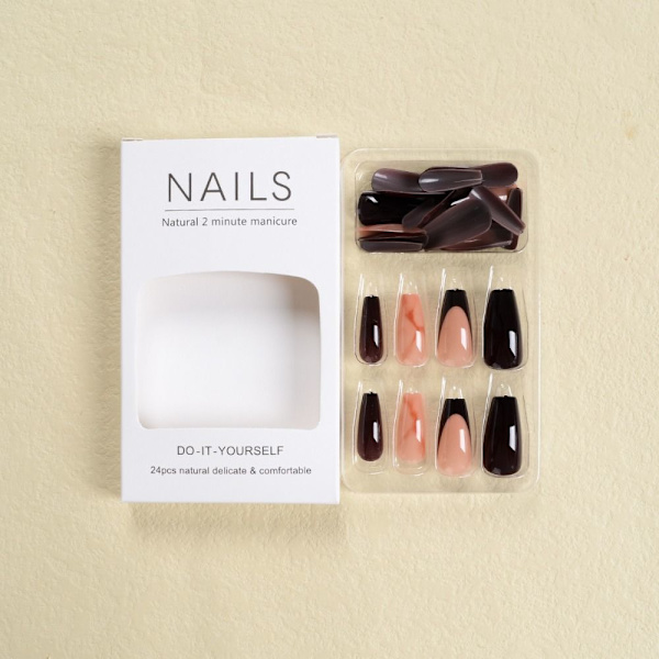 French Fake Nails Ballerina False Nail 2 2 2