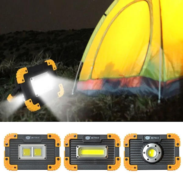 LED arbejdslys campinglys 2 2 2