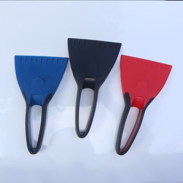 Bil Snow Remover Spade Ice Scraper Tool röd