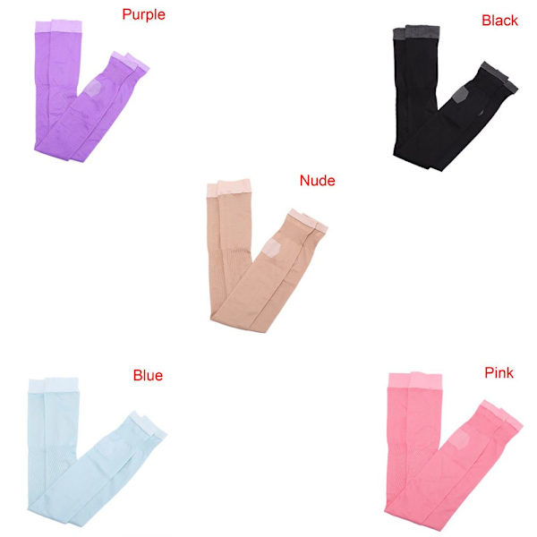1 Par Slimming Strumpor Slim Legging LILA purple