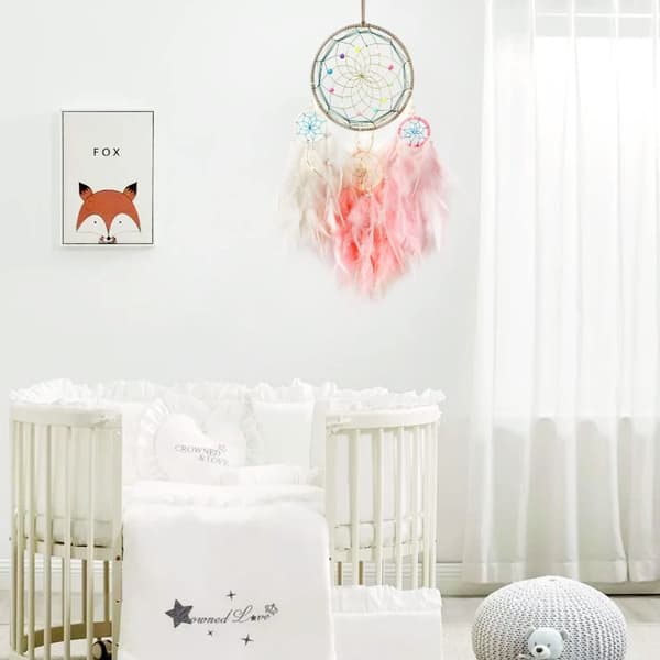 Dream Catchers Wind Chimes Led Wall Hang