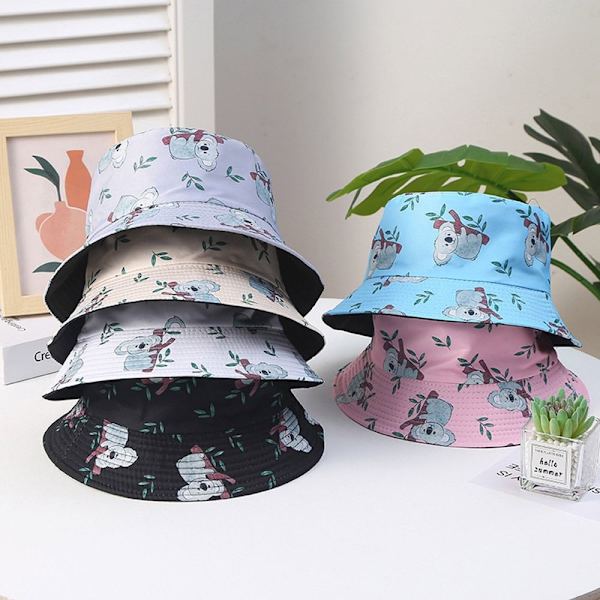 Sommar Bucket Hat Cap VIT White