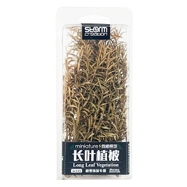 1 Box Miniature Reed pitkälehtinen ruohoklusteri KELTAINEN yellow
