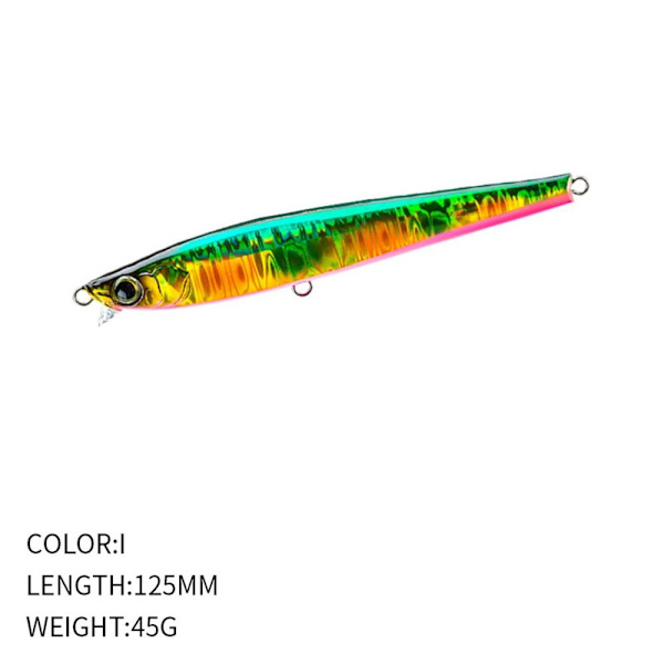 synkende Minnow Baits Fiskekroge I I I