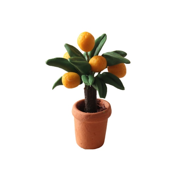 Baby Hus Tilbehør Mini Frugttræ SORANGE TRÆ ORANGE TRÆ SOrange Tree