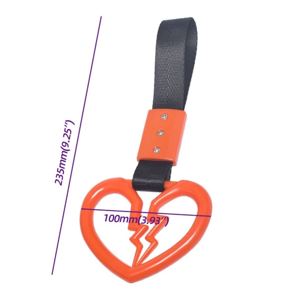 Dragring Broken Heart Form Strap ROSA pink