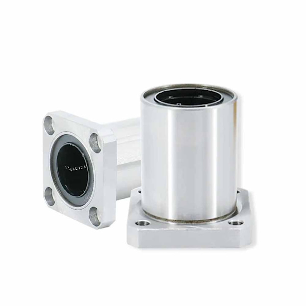 4 STK lineære kuglelejer Flange Linear Motion Busing Slide
