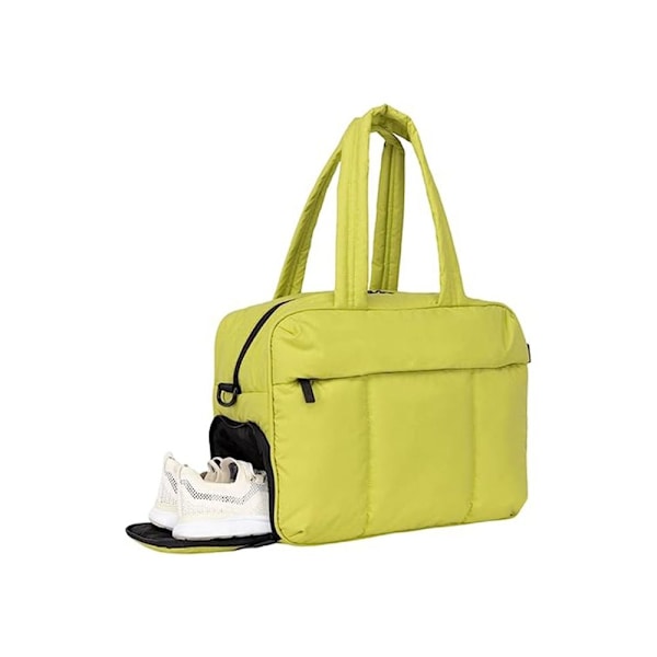 Travel Duffel Bag Puffer Gym Kangaskassi KELTAINEN Yellow