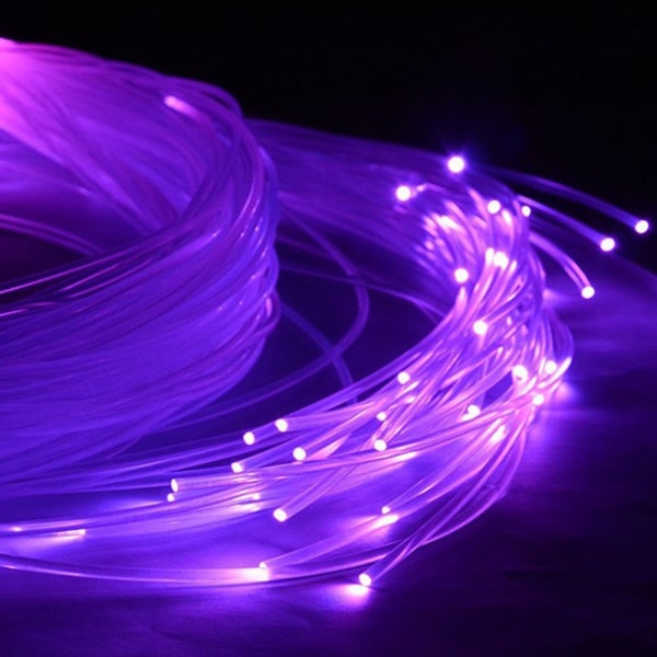 50m 0,75mm/1,0mm Fiberoptisk Kabel  End Glow  Led Lys 50MX1MM 50mx1mm