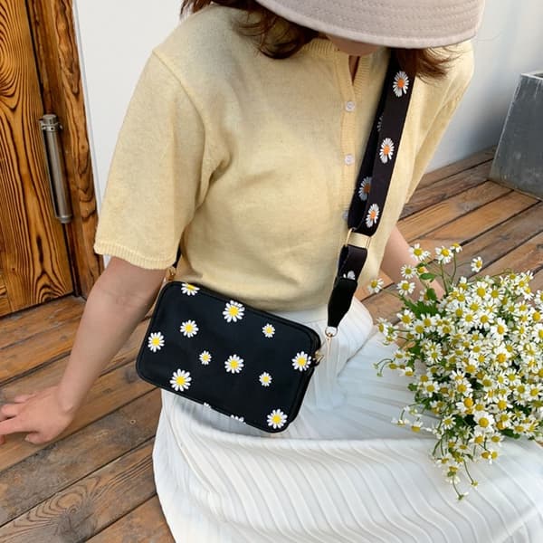 Daisy Skuldertaske Håndtaske SORT black