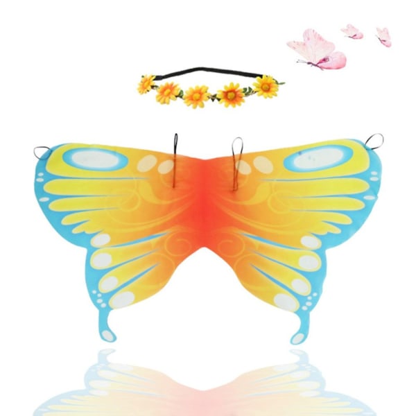 Butterfly Wings Sjal Butterfly Skjerf 6 6 6