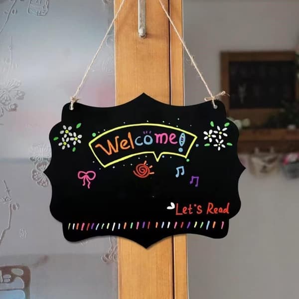 Mini tavle tavle meldingsetikett