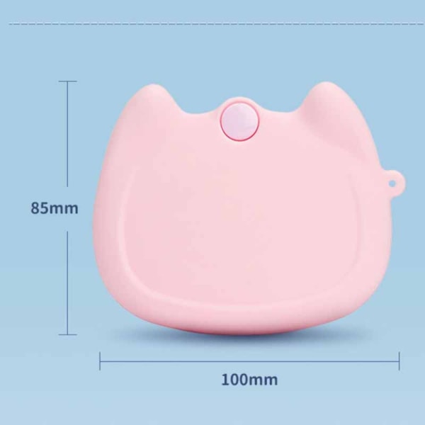 Tandprotese Opbevaringsboks Dental Retainer PINK pink