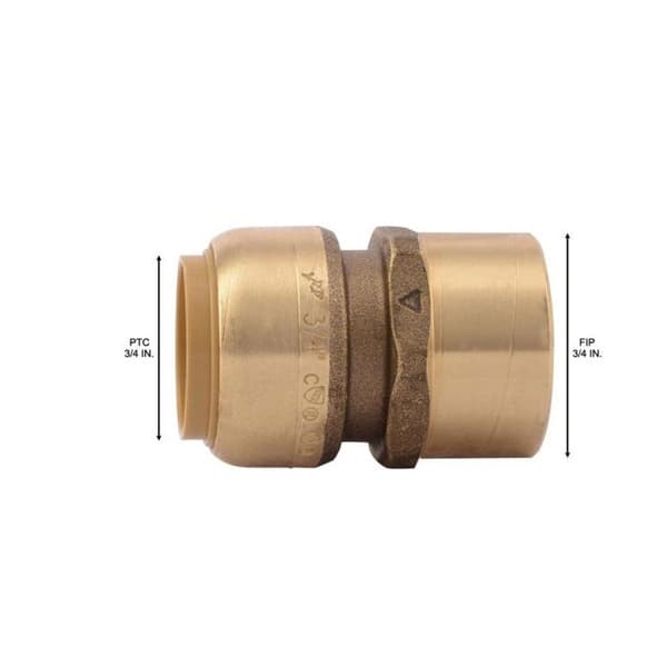 3 STK hunadapter VVS-fitting Push to Connect 3PCS