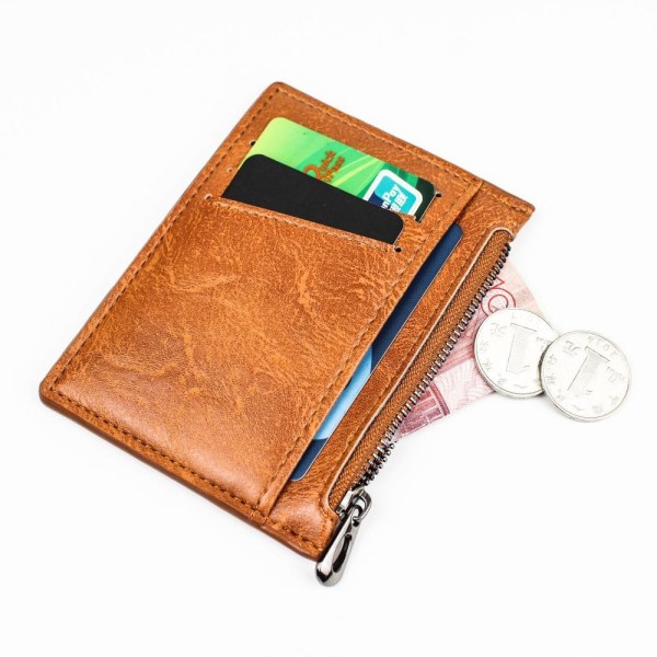 Kortväska Zero Wallet BRUN brown