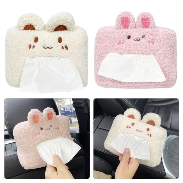 Car Tissue Box Tissue Holder ROSA Pink