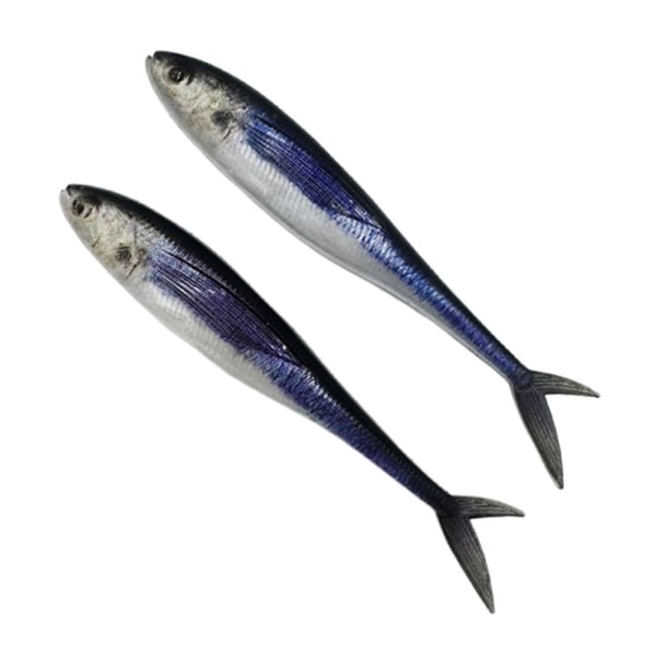 2stk 3D Fiskeri Trolling Agn Bløde Fiskelokker A A A