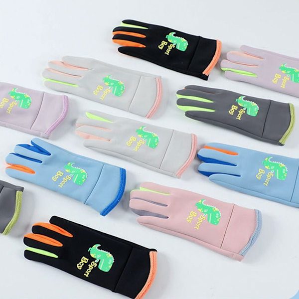 Helfingerhandskar Barnskidhandskar PINK L pink L