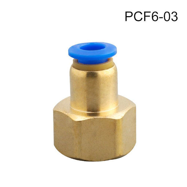 5st Snabbkopplingskoppling Ledbeslag 5ST PCF6-03 5ST 5pcs PCF6-03