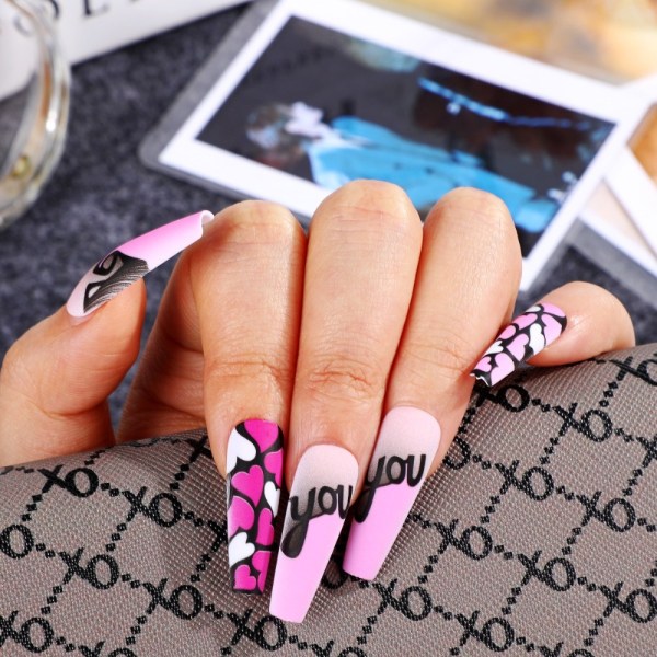 Ballerina False Nails Fake Nails CHD-07 CHD-07 CHD-07