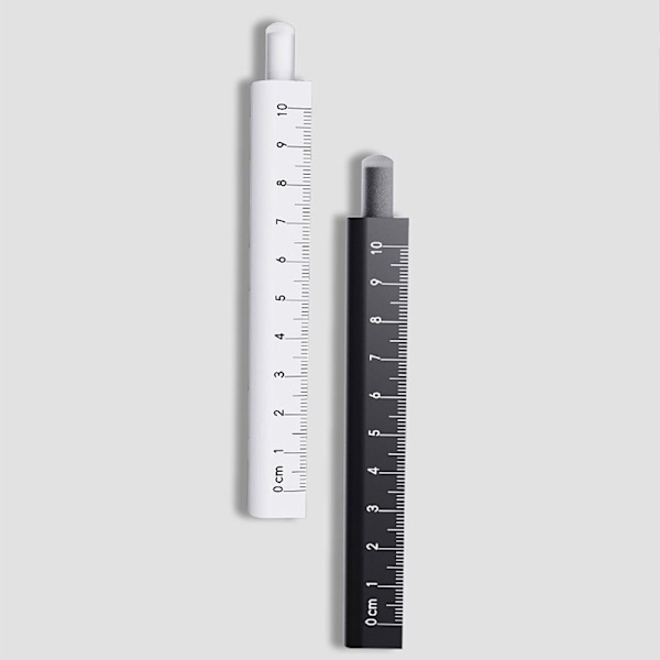Blyant Geometrisk Tegning Lineal Matematik Geometri Værktøj SORT Black