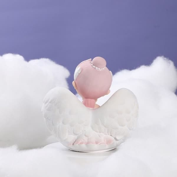 Shell Angel Statue Balettflicka 5 5 5