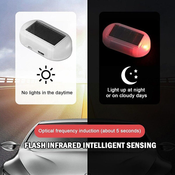Auto Varkaudenesto Kevyt Ajoneuvo Varkaudenesto Valo MUSTA SININEN VALO Black Blue light-Blue light