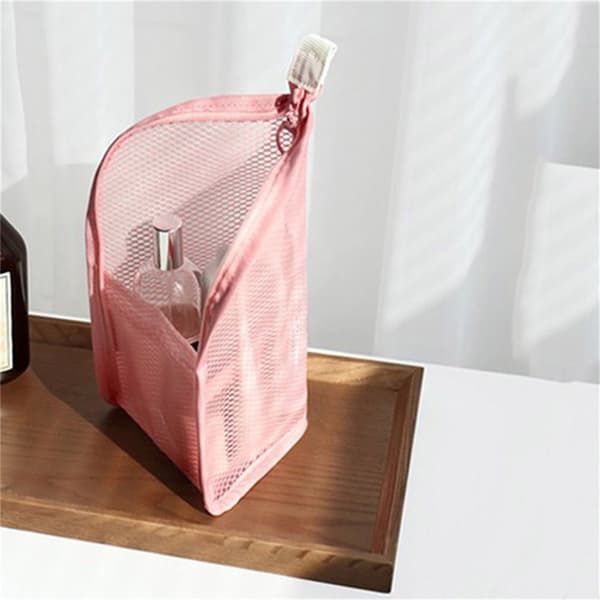 Makeup Brush Bag Kosmetikkveske HVIT White