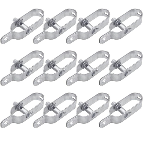 12 STK Snap Pipe Clamp Double Pipe 12PCS