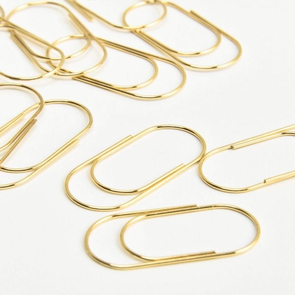 50 Stk Papirclips Bogmærker Planner Clips