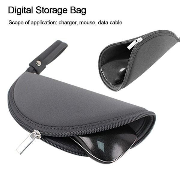 Digital opbevaringstaske Adapter Power Case GRÅ grey