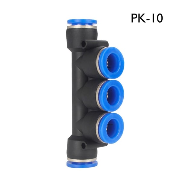 3 stk Quick Release Connector Pneumatiske fittings 3 STK PK-10 3 STK 3pcs PK-10