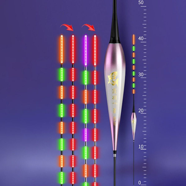 2kpl elektroninen kalastuskelluke Light Float XD07 XD07 XD07