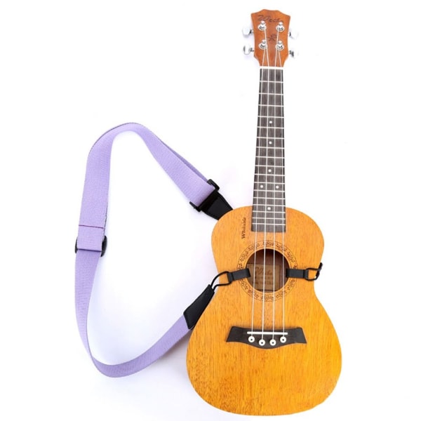Ukulele stropp gitar tilbehør LILLA Purple