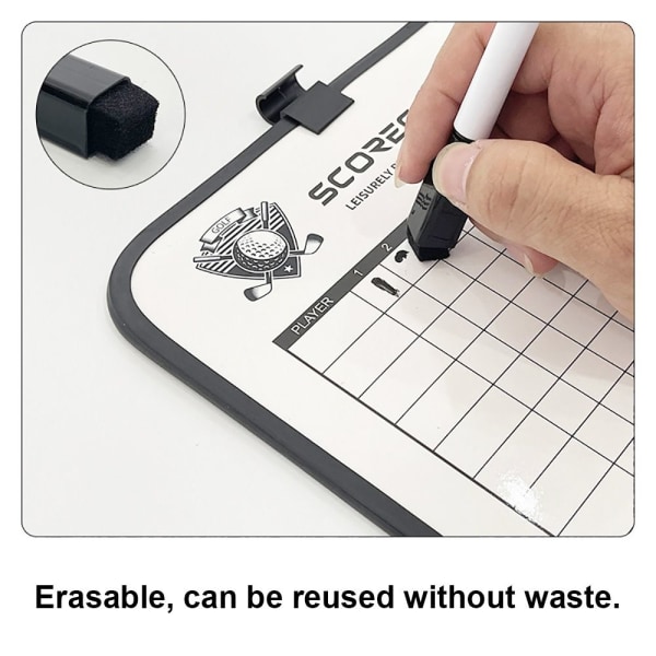 Golf Scorecard Score Sheet Tracking Record