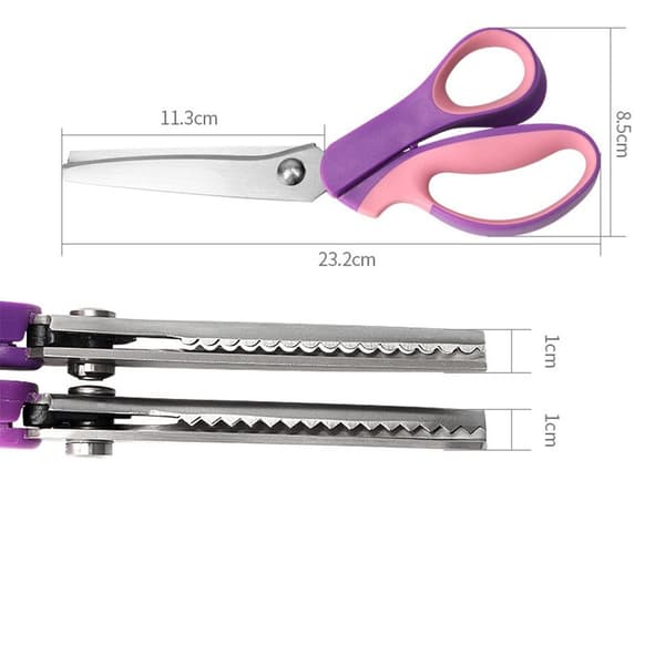 Søm Craft Meisel Pinking SVART Black