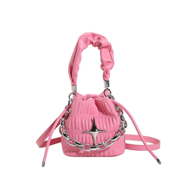 Hinkväskor Plisserad väska ROSA pink