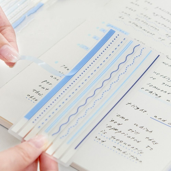 Highlighter Strips Highlighter Tape Memo Pad