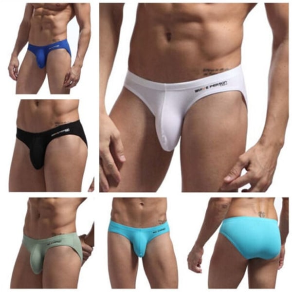 Mænds Briefs Mænds Bikini SORT M black M